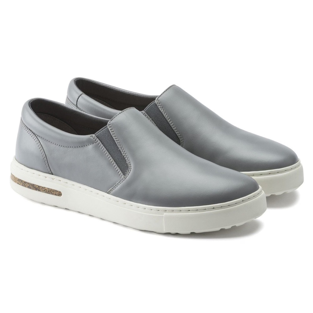 Birkenstock Light Gray Slip-On Sneakers NWOT